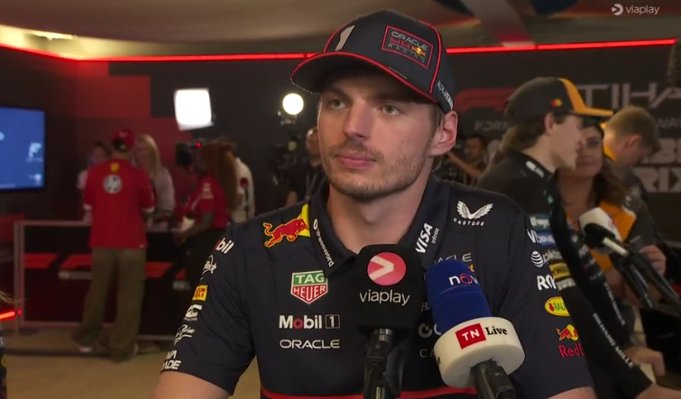 维斯塔潘：我现在心情很满意，我们我们竭尽全力去争取这场比赛的胜利。最终以2分之差