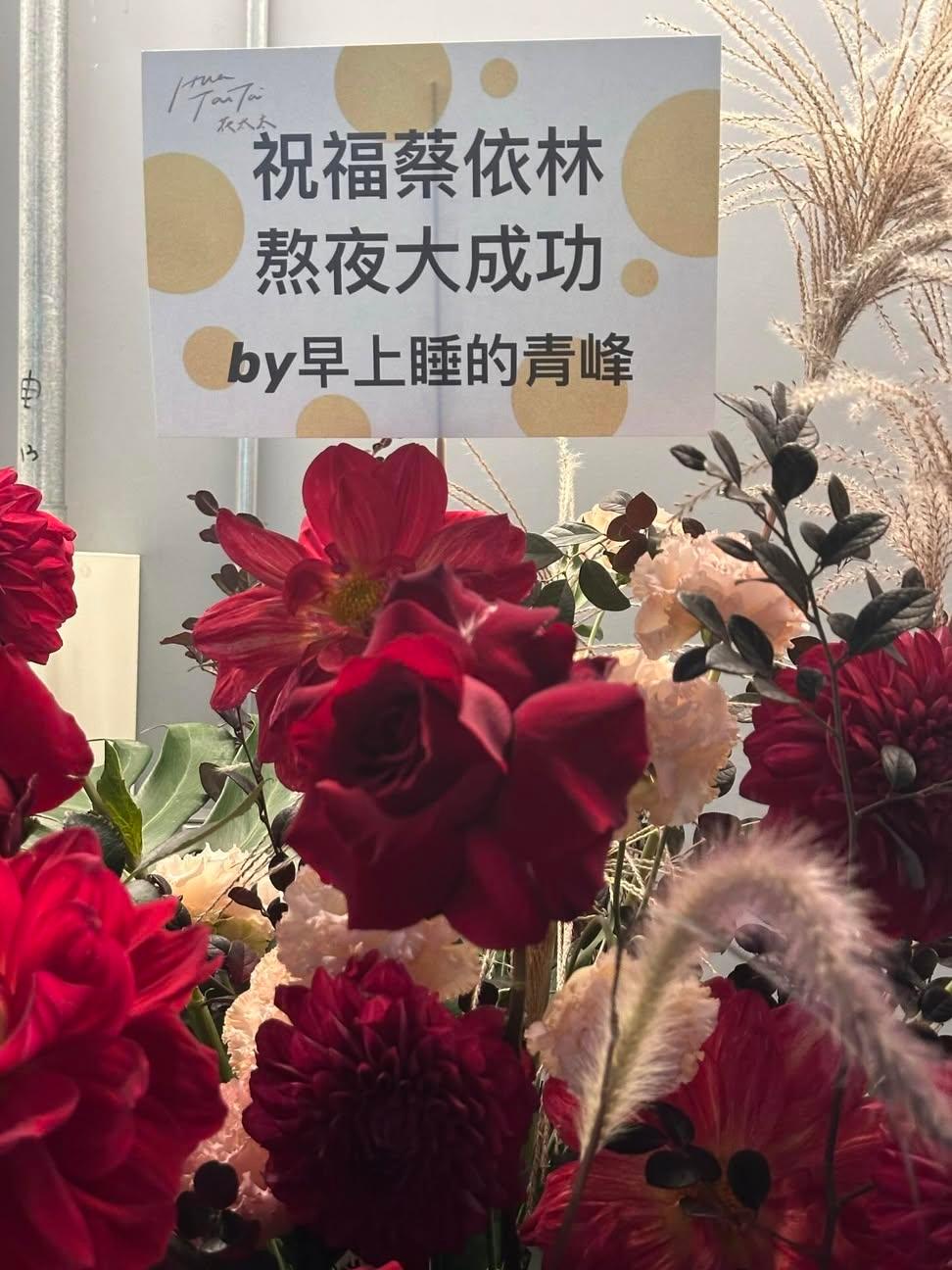 祝福蔡依林熬夜大成功by早上睡的青峰蔡依林Pleasure演唱会