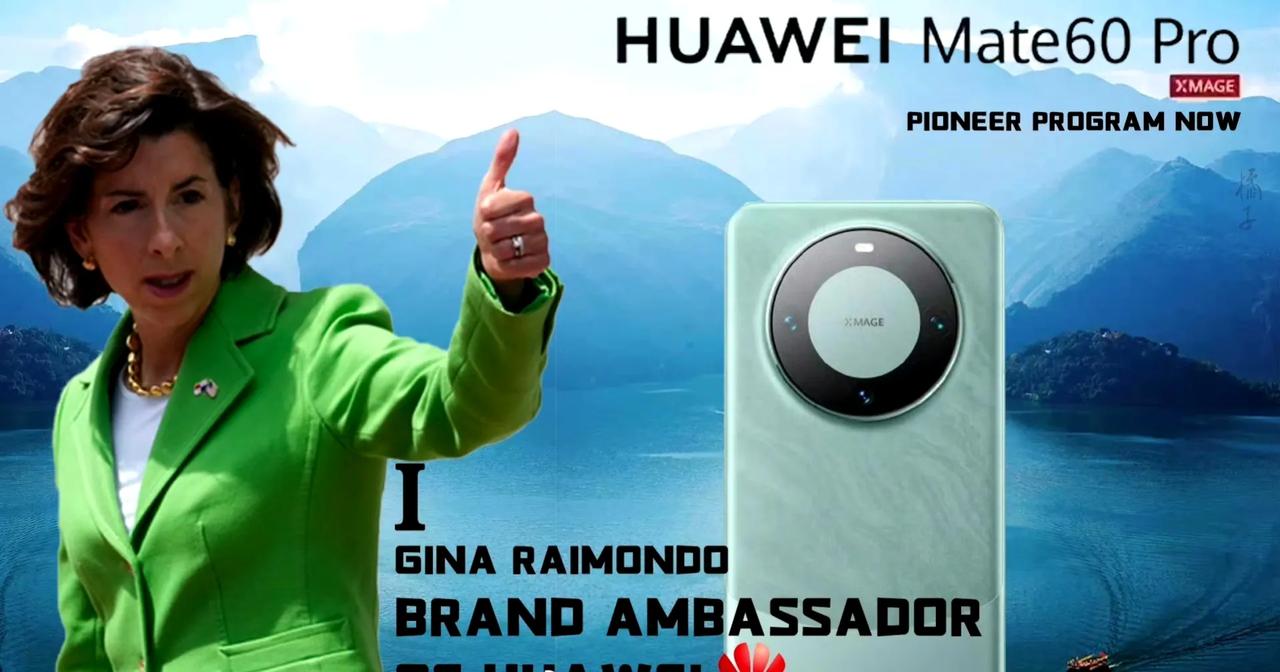 “祝贺华为，祝贺雷蒙多，
让我们期待华为Mate6系列”
老外就是这么直白，
有