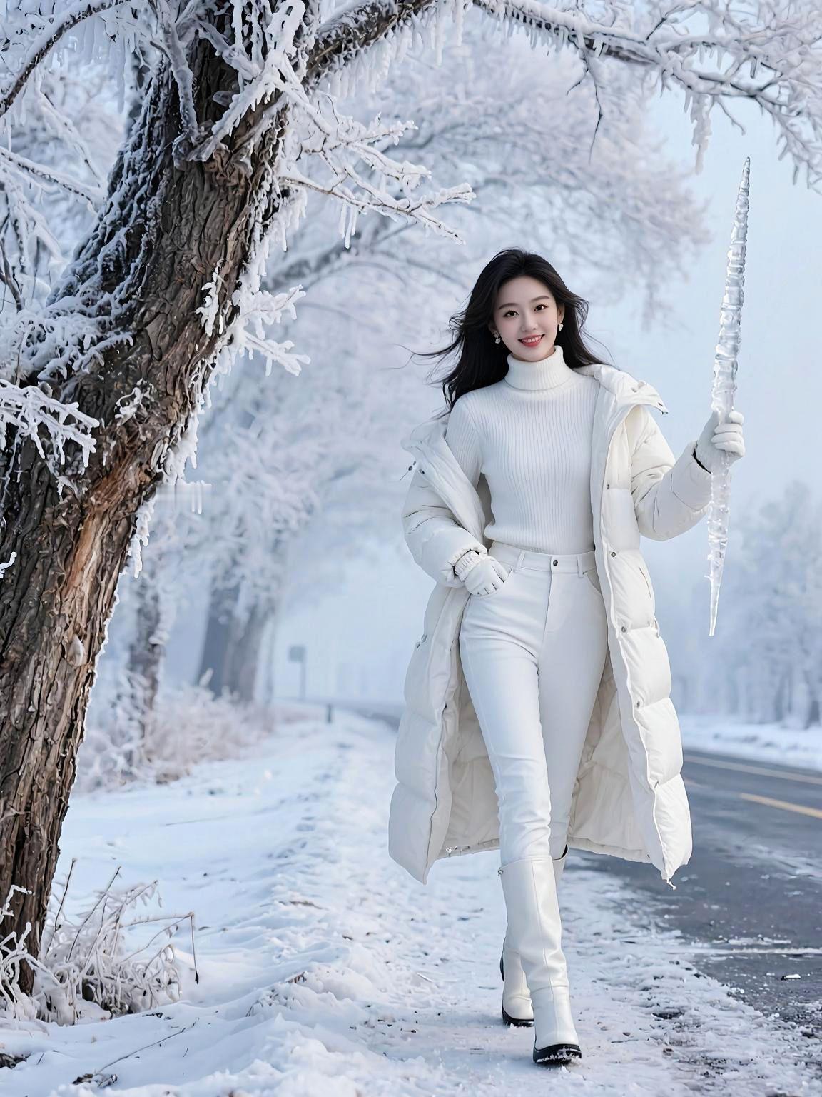 AI冰雪写真  抖音ai创作