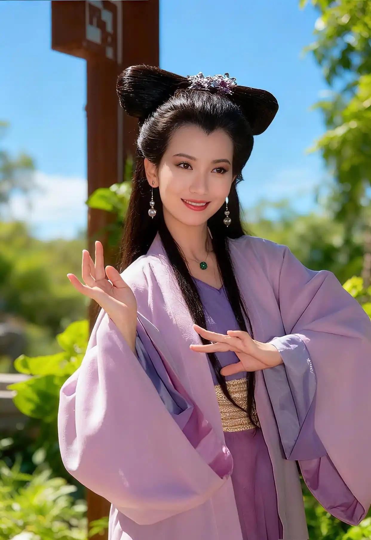 青城山下白素贞，
西湖遇见心上人。
坠入爱河难自已，
花容失色动芳心。
人与神仙