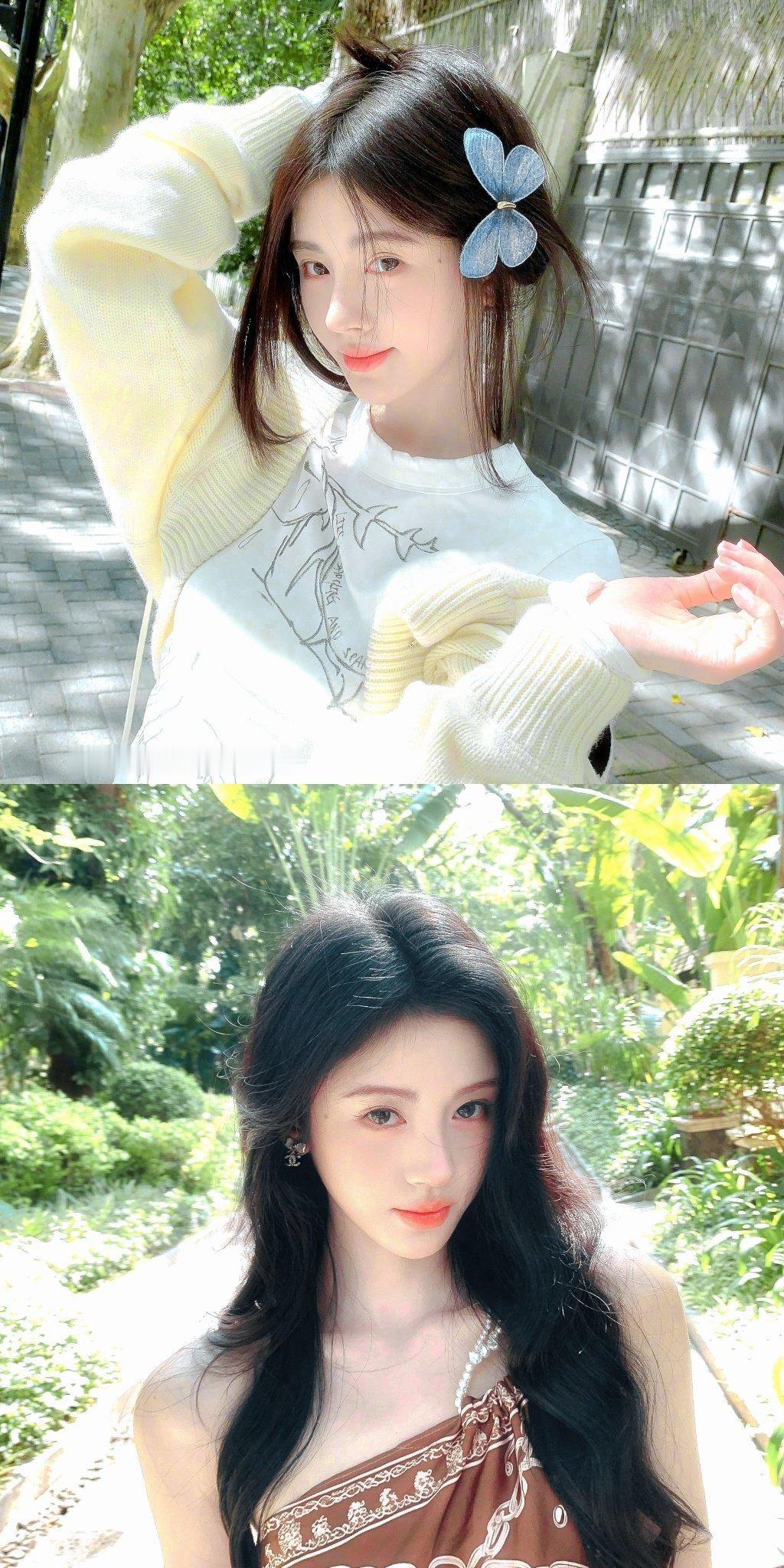 鞠婧祎杨采薇 ❤️鞠婧祎韩菱纱 ❤️sweets 糖果罐里好多颜色 ꒦ິ^꒦ິ?