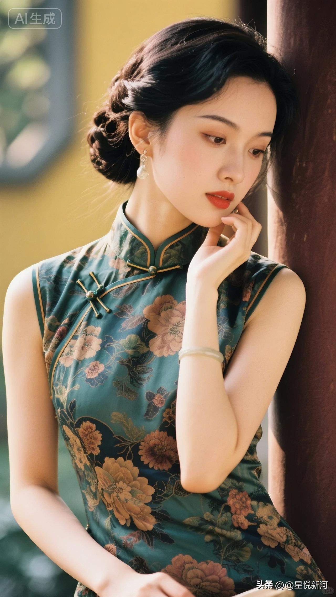 穿旗袍拍照有多美