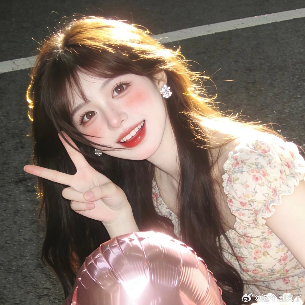 女生头像。 
