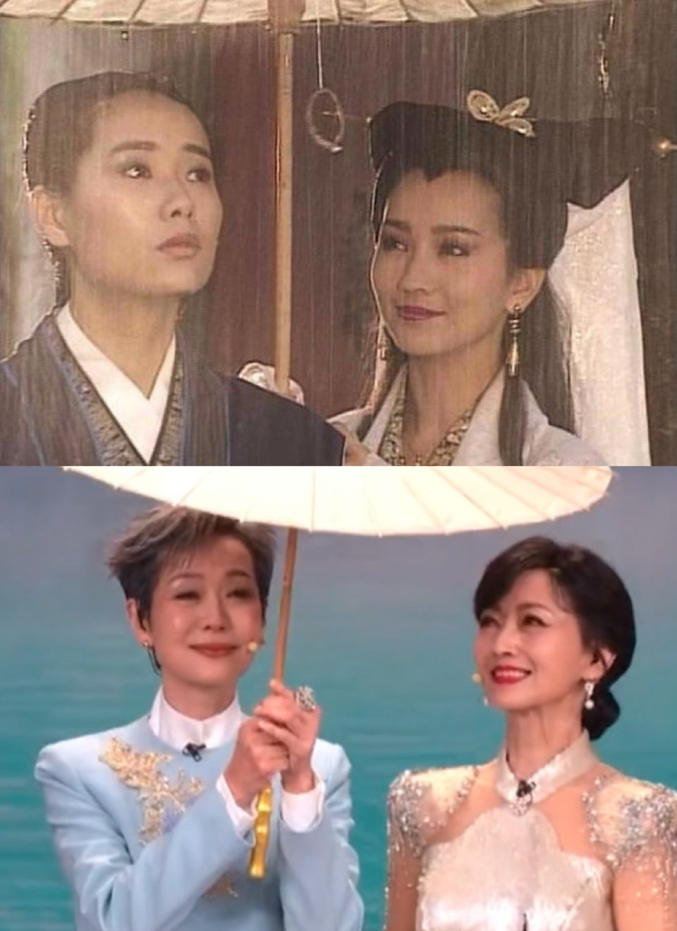 叶童✖️赵雅芝真正的许仙和白娘子🥹🥹 1995🆚2025[哇] 