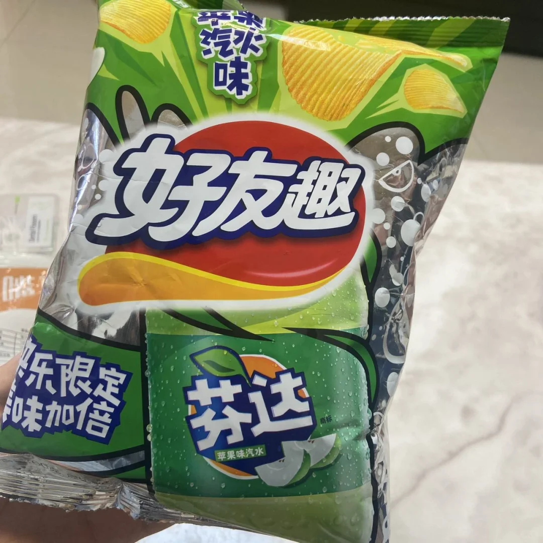 零食大采购 薯片口味越出越多样化了🤣