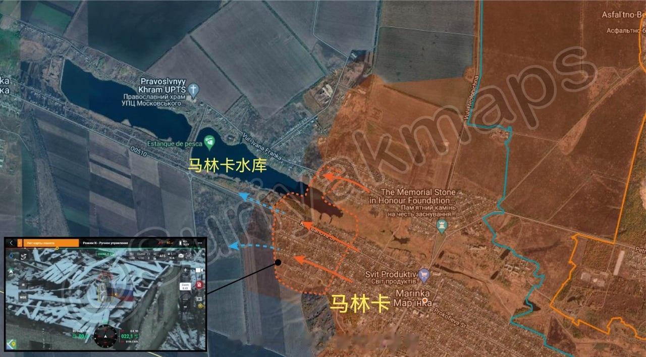 12月1日俄乌最新战报，俄军即将拿下马林卡城
过去几天，随着乌克兰军队开始从马林