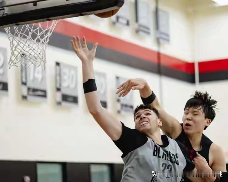杨瀚森表态NBA身体对抗确实没有NBA激烈，但是他们的比赛速度很快！！！