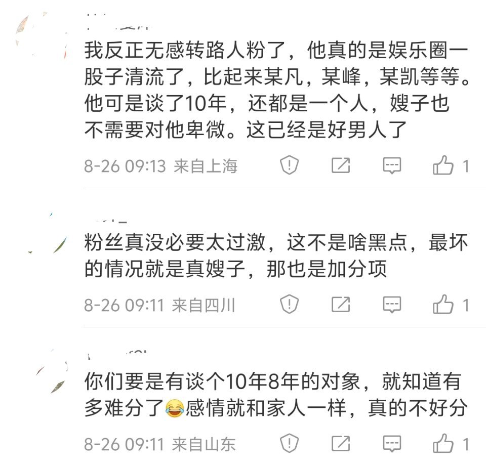 一些路人的看法。王鹤棣粉丝确实没必要太过激，到处拿着声明抠一些字眼来否认，是不是
