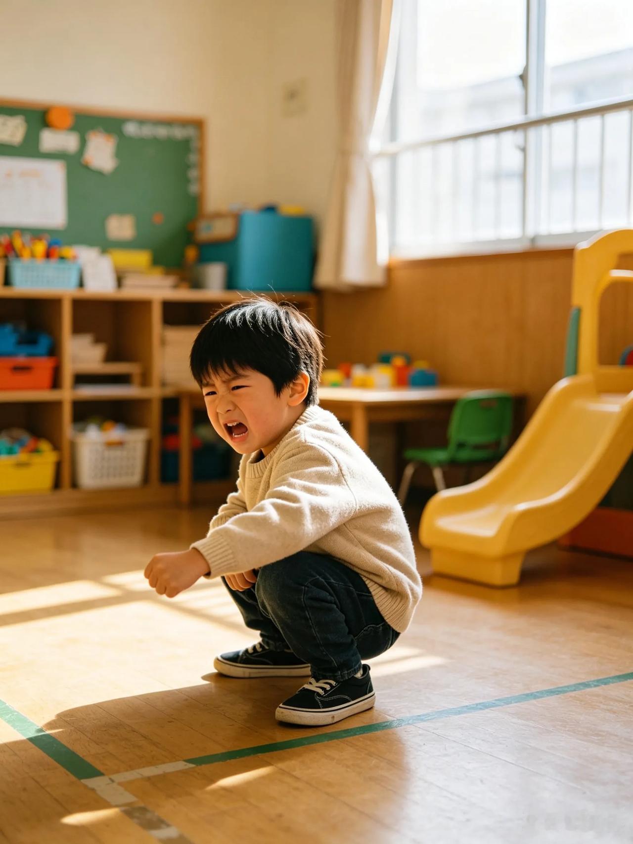 老二上幼儿园大约3个月了
被小朋友揍哭好几次了
给他说了好多次  还还手还手就是