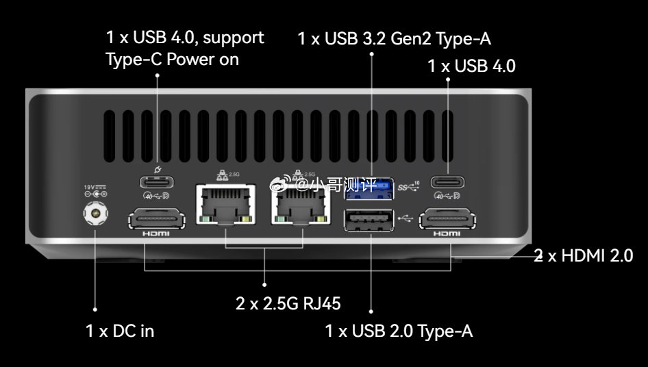 积核推出 A8 Max 迷你主机：可选 AMD R9-8945HS，双 2.5G