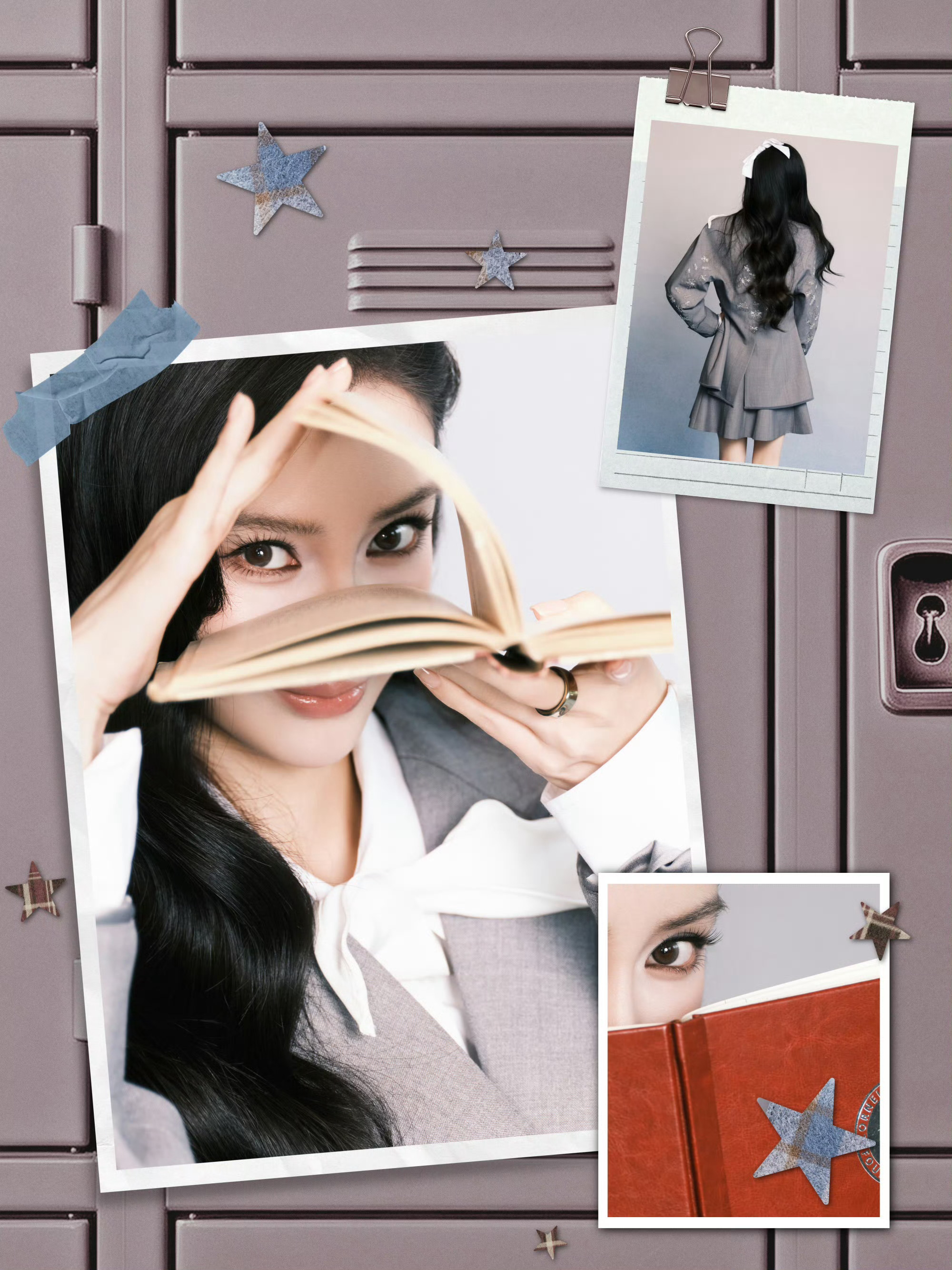 angelababy👿angelababy “小狗追着蝴蝶跑过草坪 像我追着那