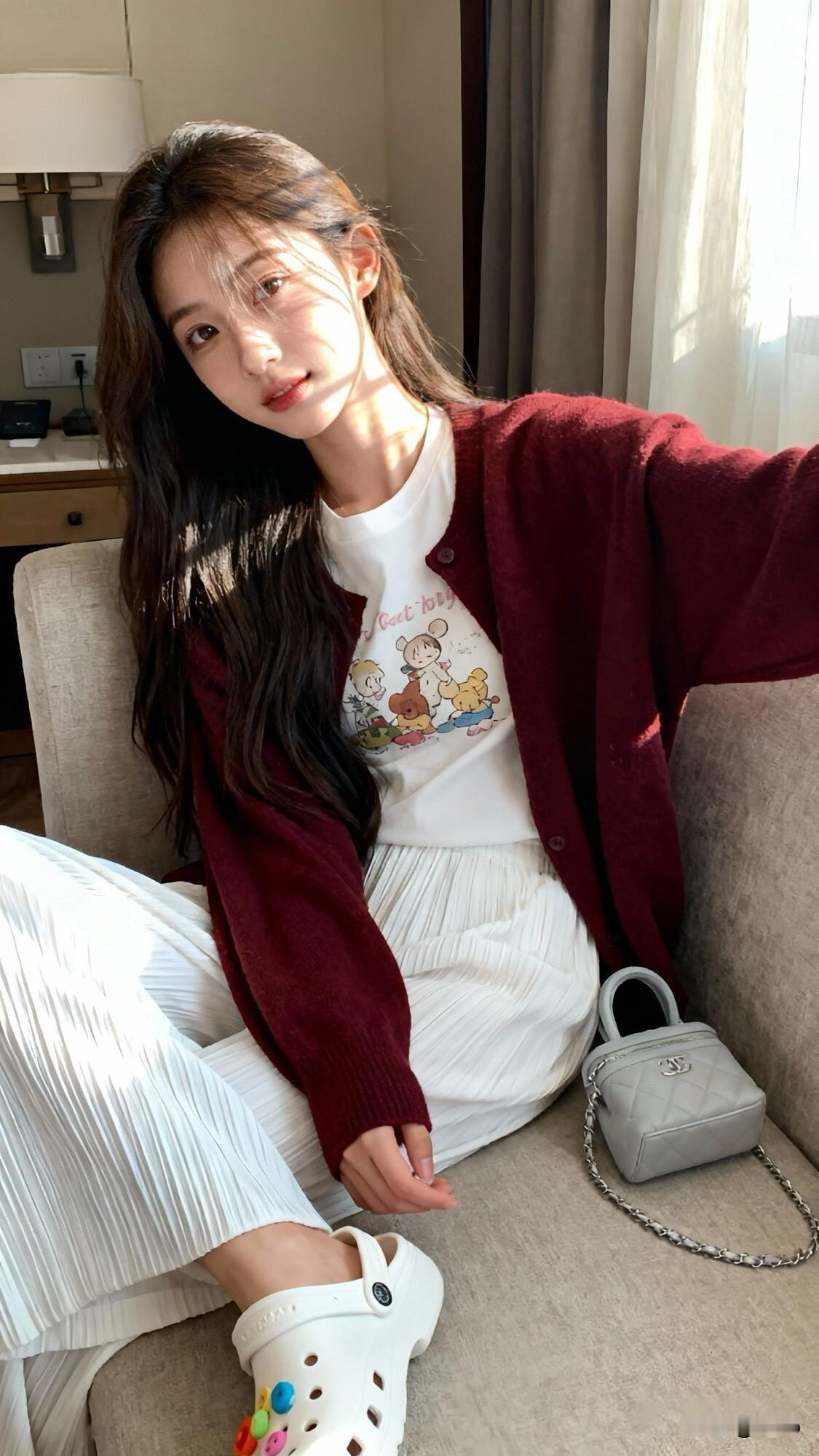 阳光，慵懒，舒服[比心]