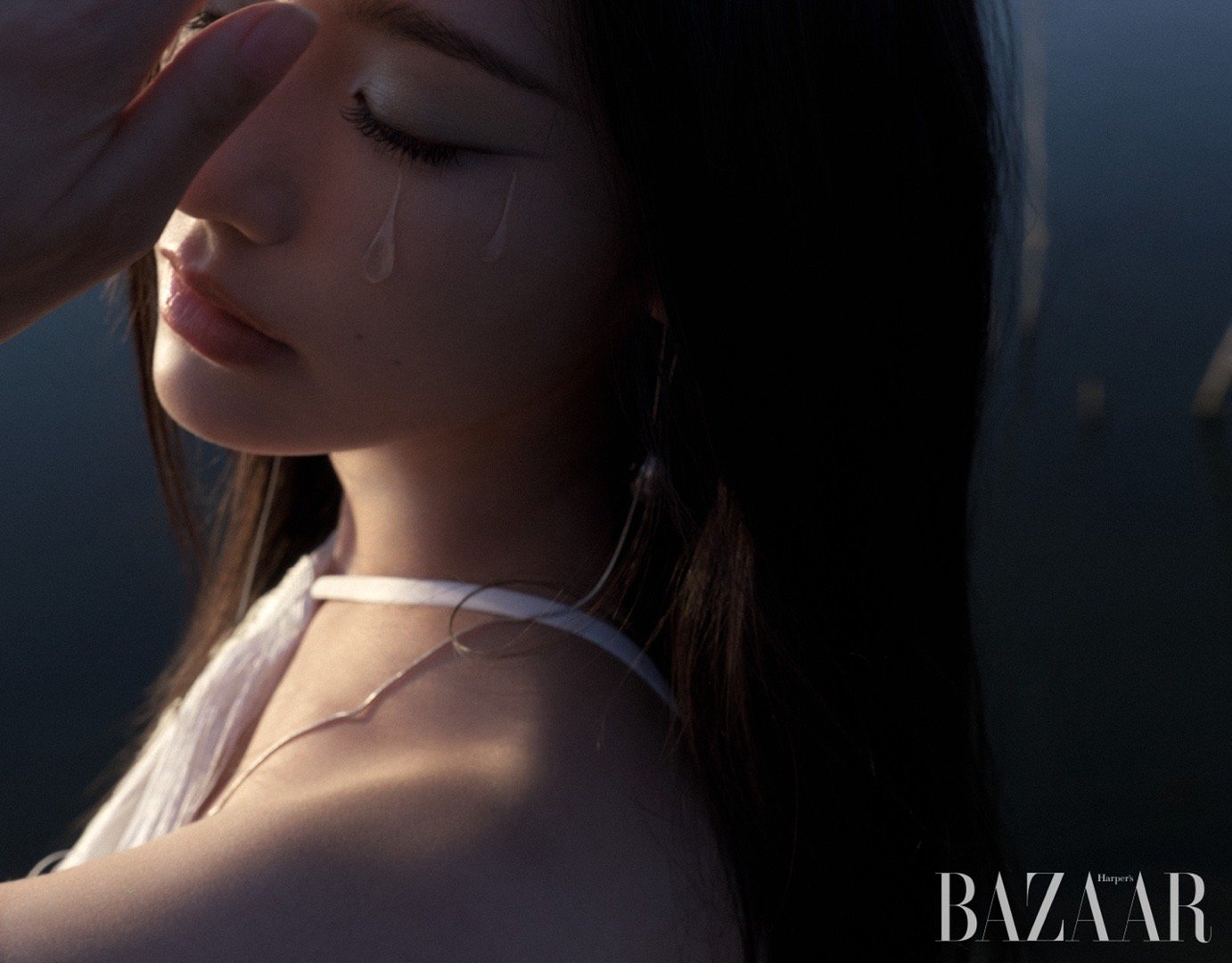 #华天崎给林允化的新妆容#、#华天崎化的林允封面#华天崎给林允化的新妆容，华天崎