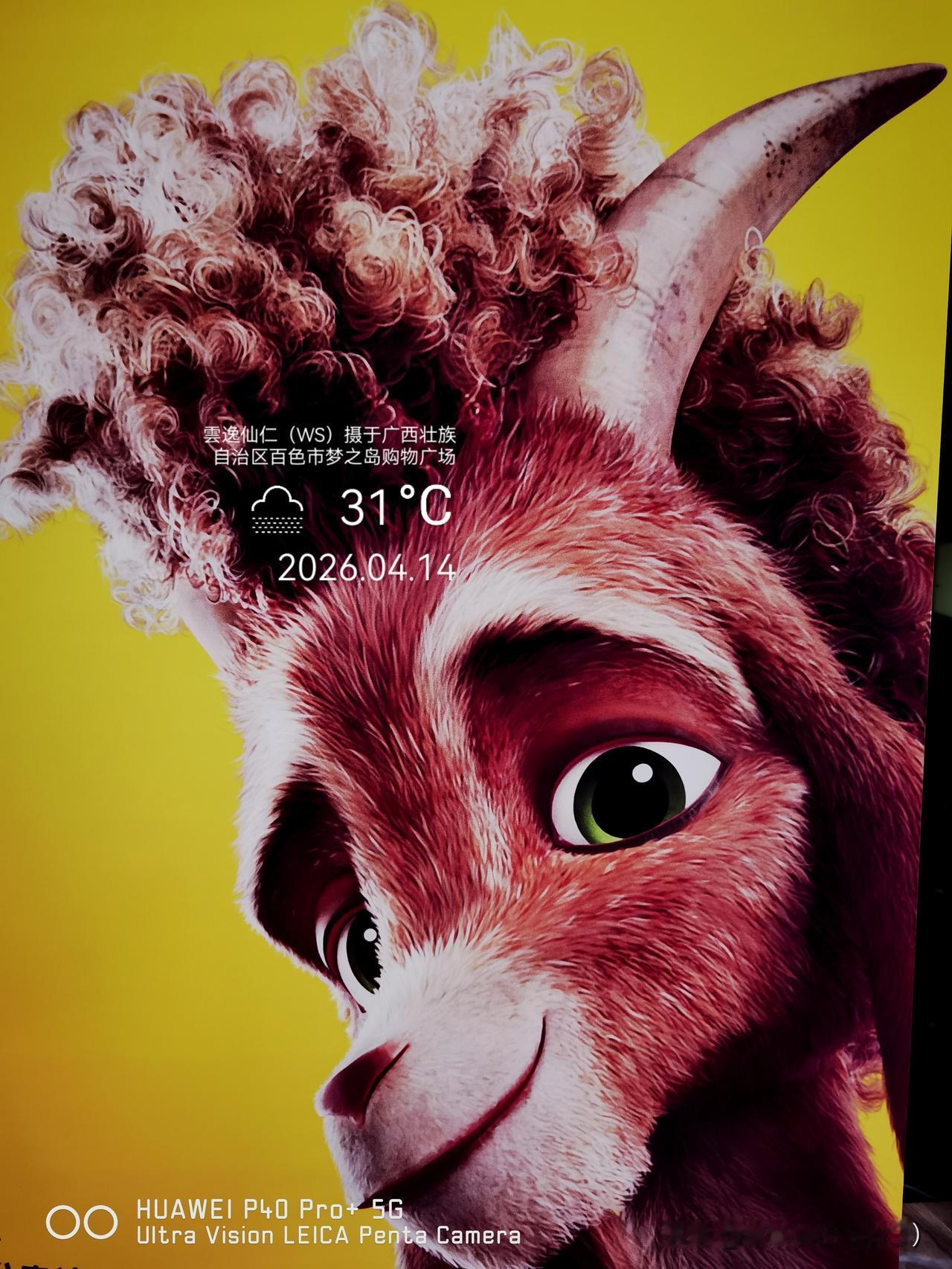 旅居生活记录（9488）广西壮族自治区百色市（173）梦之岛2：羊头、灯下、熊猫