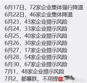 过去半个月，监管一直在降温，每天几十家公司出来提示风险！今晚大家可以观察，还会不