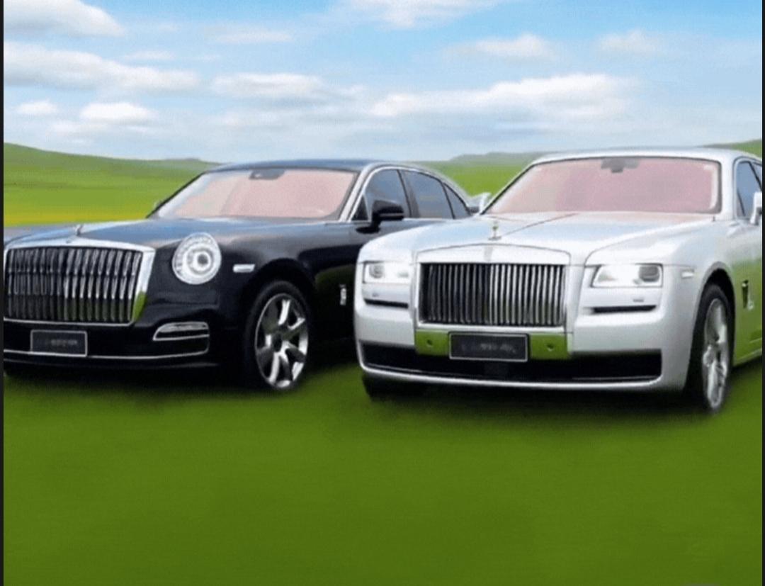 红旗国礼×劳斯莱斯古斯特：中西豪华顶流的同框对决当红旗国礼的东方大漆工艺遇上古斯