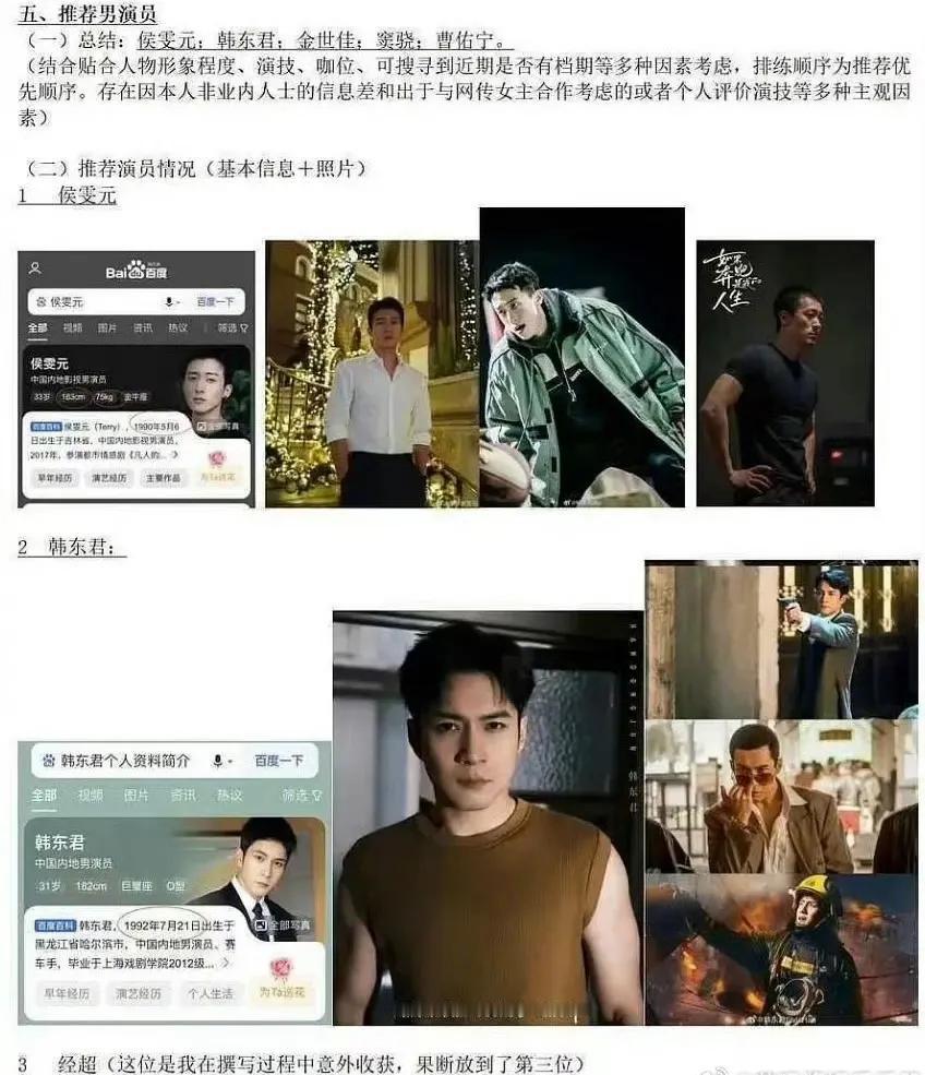 迪丽热巴粉丝不愿意陈哲远演男一，给迪丽热巴选了一些男主，哪个合适？