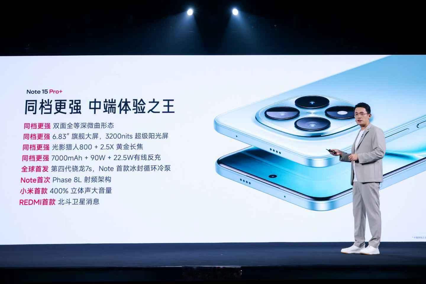 这个配置评价一下啊，感觉怎么样？红米Note15发布会 ​​​