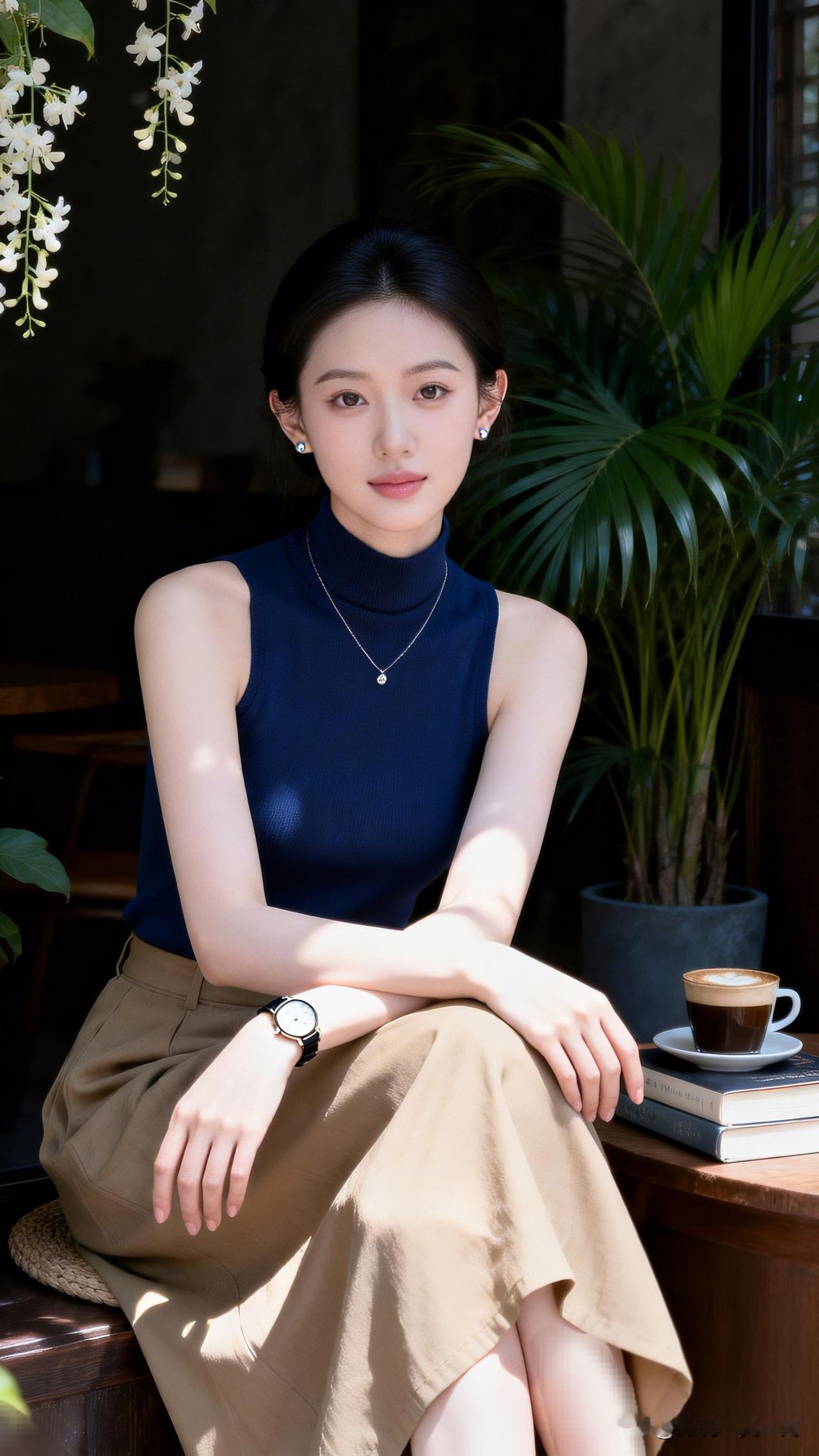 在优雅咖啡馆里，和猫咪一起享受时光，想想就超惬意。就像小说《咖啡馆与猫的慢时光》