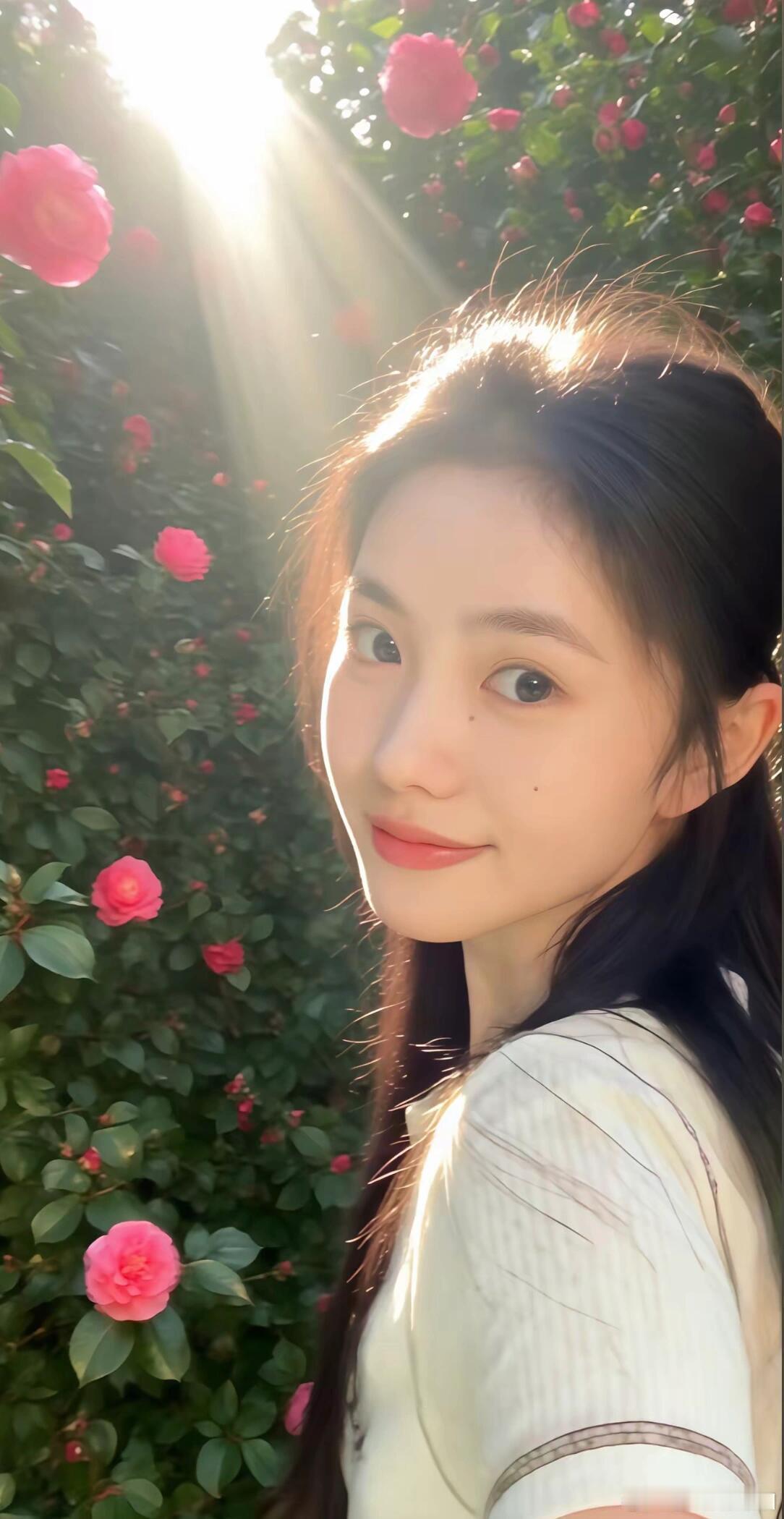 美人胚子都是从小惊艳到大～附中一年级的刘浩存 ​​​