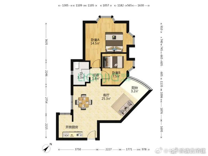 广州深圳早期商品房也不咋滴，天河北一堆模仿香港三尖八角的布局特别是带侨字的小区，