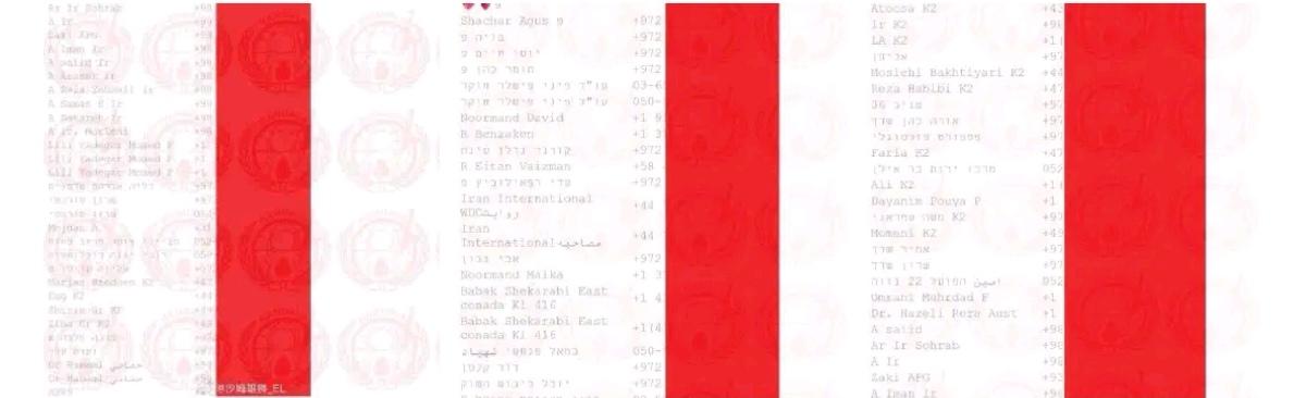 伊朗黑客组织Handala继续发布其对以色列“摩萨德”伊朗事务处官员梅尔达德·拉