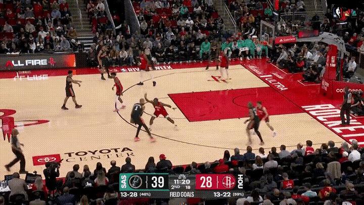 文班亚马隔扣饼皇。
文班体重95公斤，卡佩拉体重109公斤，这就差着14公斤呢。