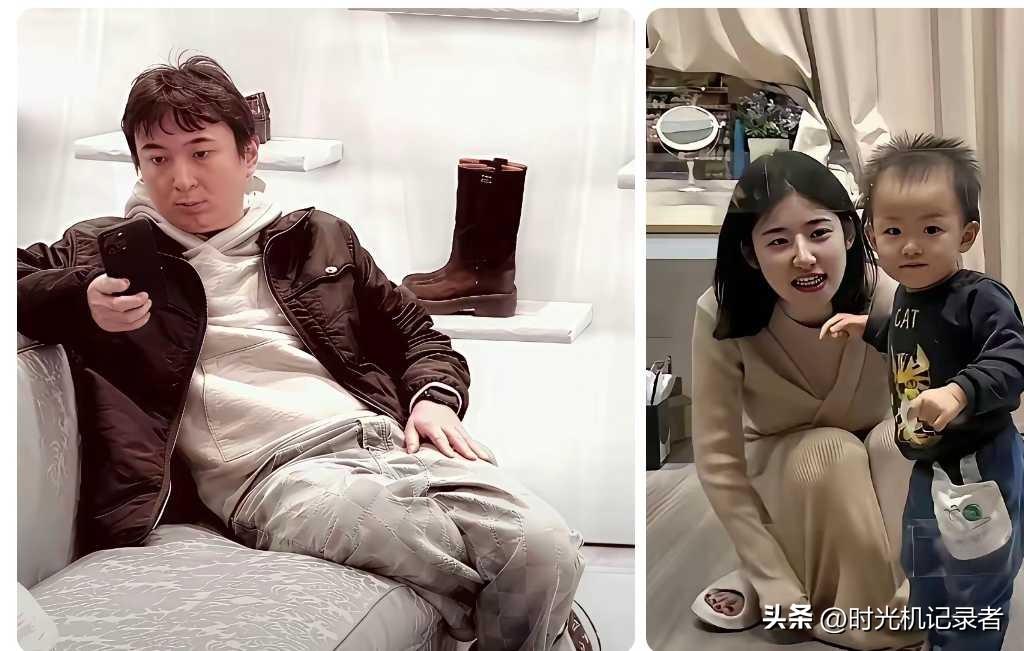 知道像王思聪不靠谱，所以，长的像爷爷。
王思聪家里没有公开承认这孩子，如今都是靠