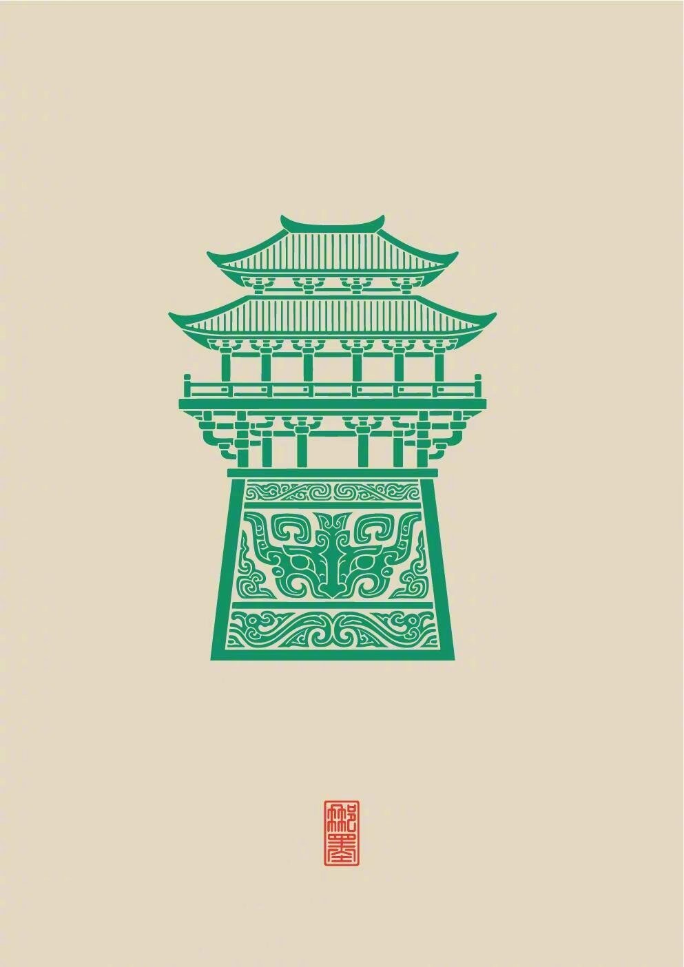 当建筑变成图案是什么样 