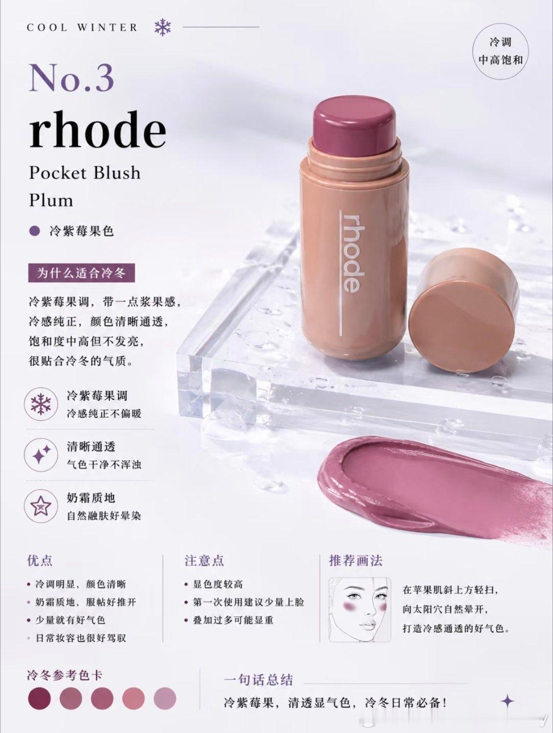 冷冬腮红怎么选？这5款才懂什么叫冷调高饱和！冷冬适合的腮红，不一定每一块都要特别