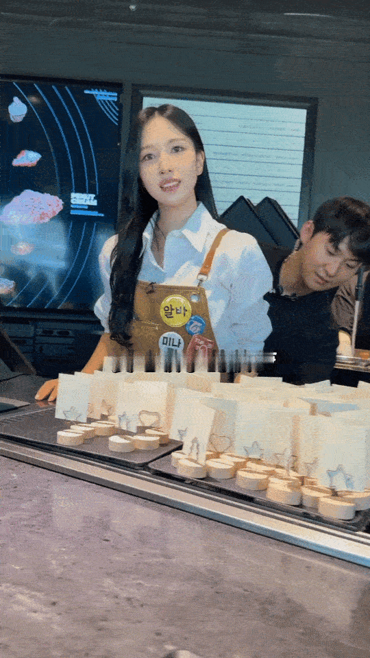 #TWICE咖啡店录制路透# 完全不敢想象的事情 ​​​