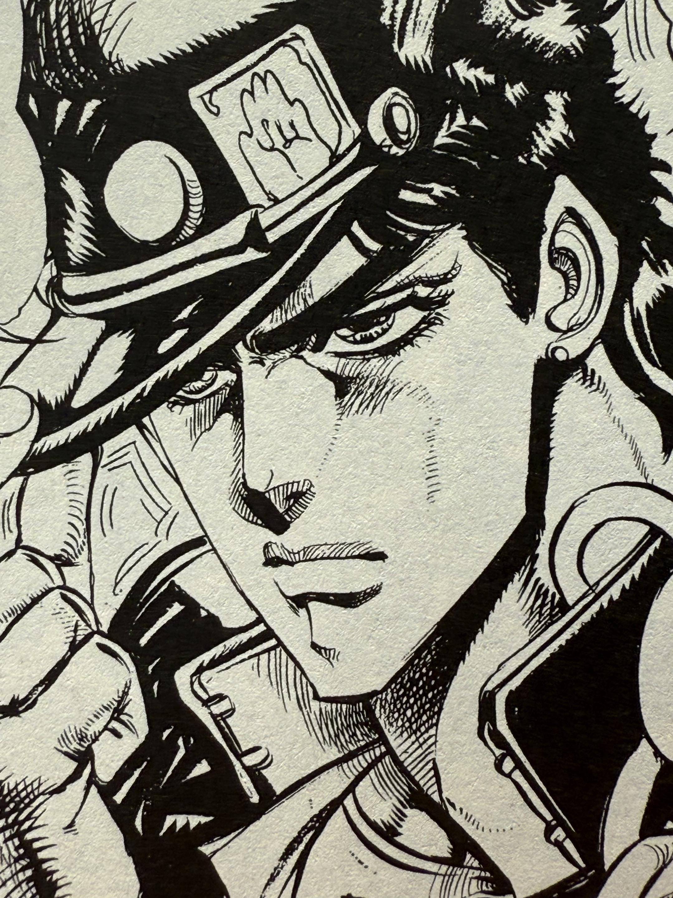 硬汉jojo.最硬的画风，最强的jojo