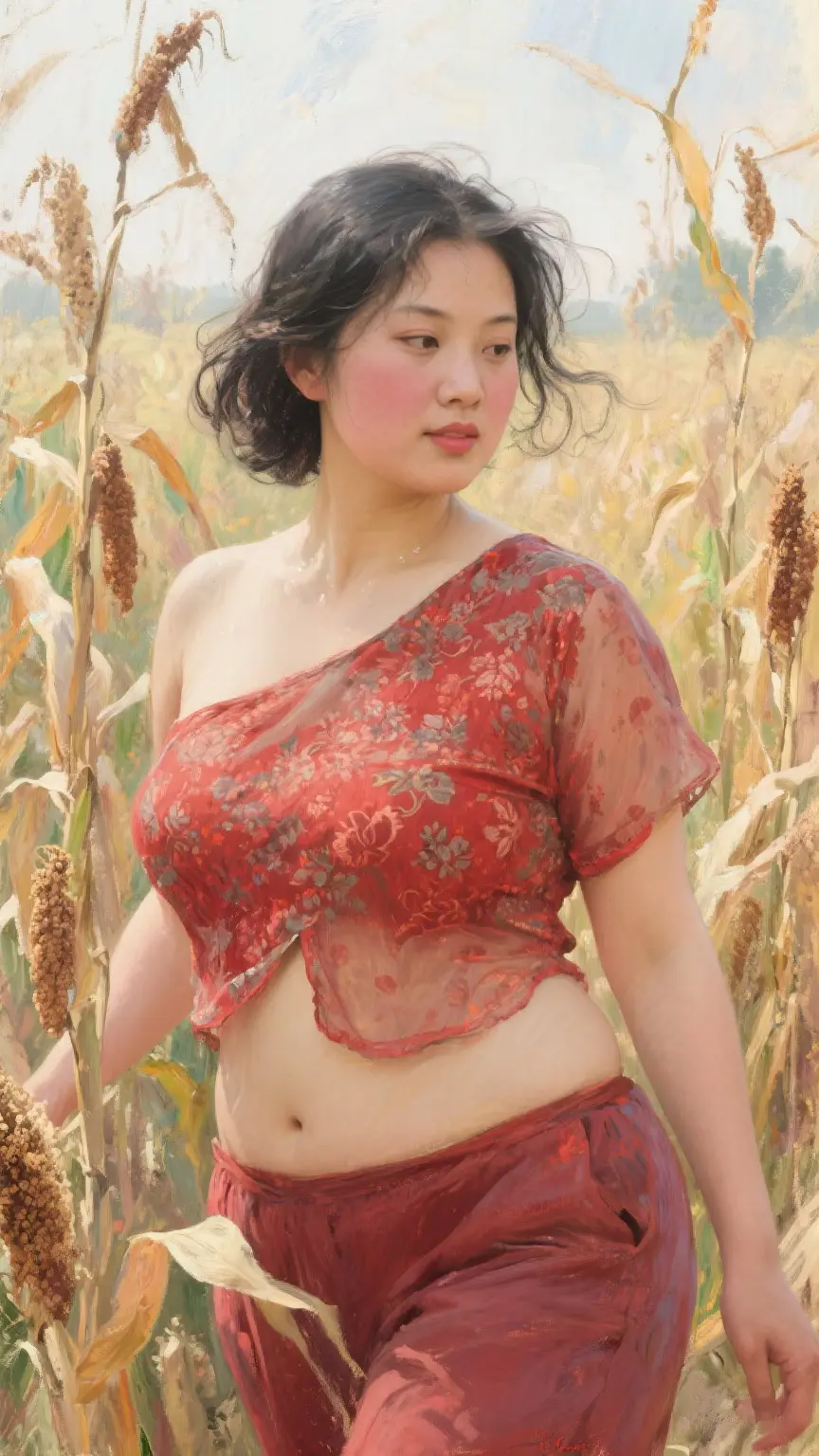 画中人 复古风格 国风妆造