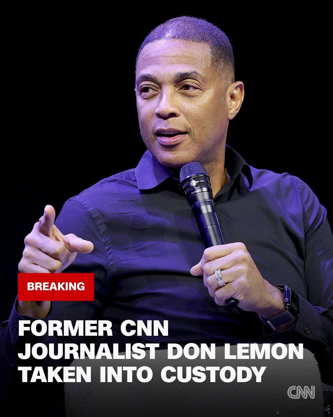 CNN前主播、现为独立记者的莱蒙（Don Lemon）29日晚因被指涉明尼苏达州