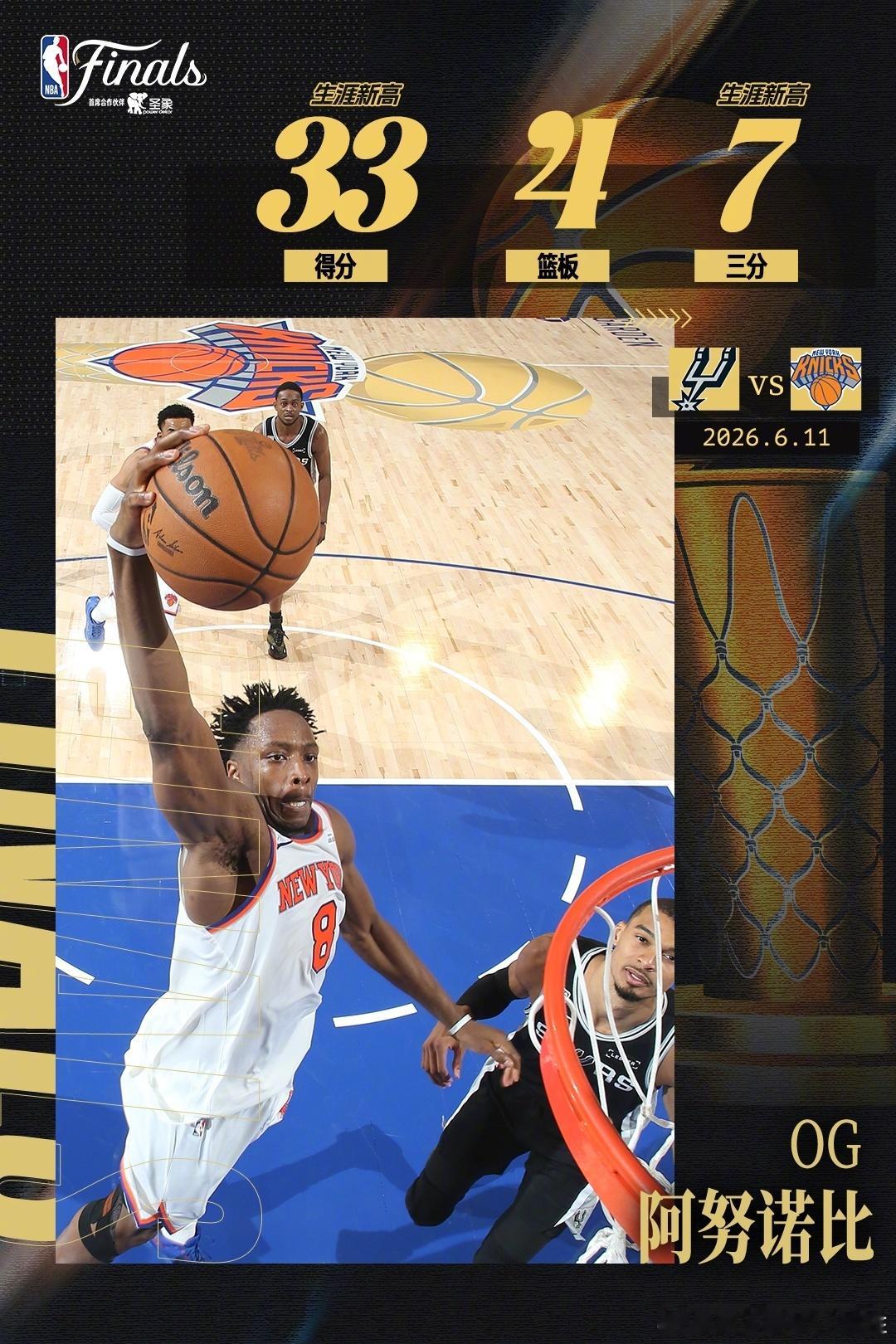 2026年NBA总决赛G4上演载入史册的疯狂剧本！尼克斯主场一度落后29分，最终