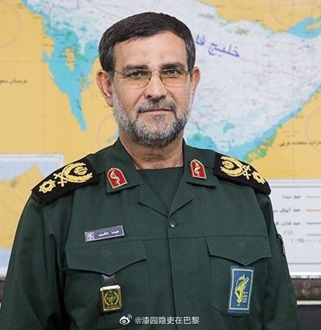伊朗伊斯兰革命卫队海军指挥官身亡 以色列媒体称：伊朗伊斯兰革命卫队海军司令阿里雷