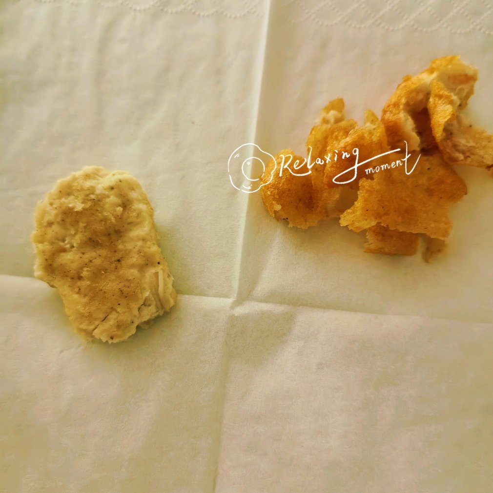 生酮记录 小乖说今天疯狂星期四他自己点餐，刚拿了盒上校鸡块过来问我吃不吃，我礼貌