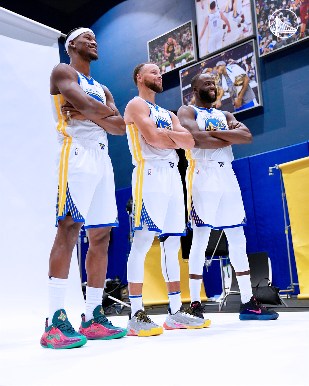 库里💪格林💪巴特勒💪NBA媒体日 ​​​