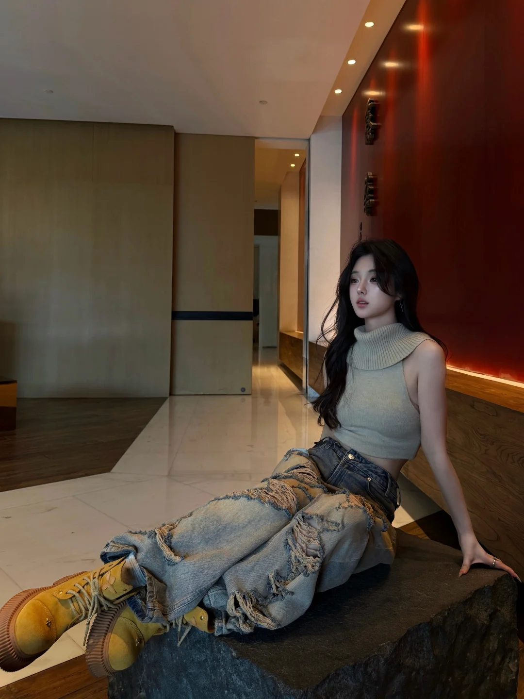 辣妹都给我去学这个姿势！