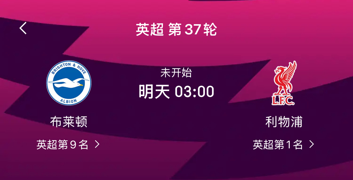 主队潜在欧战资格+主场收官战，布莱顿依然充满战意！ 由于目前欧战的冠军归属以及联