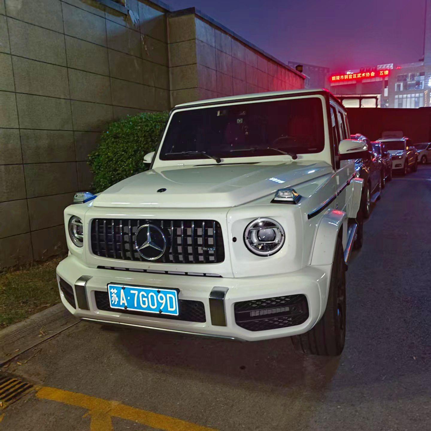 昨晚偶遇南京大佬的G63 AMG