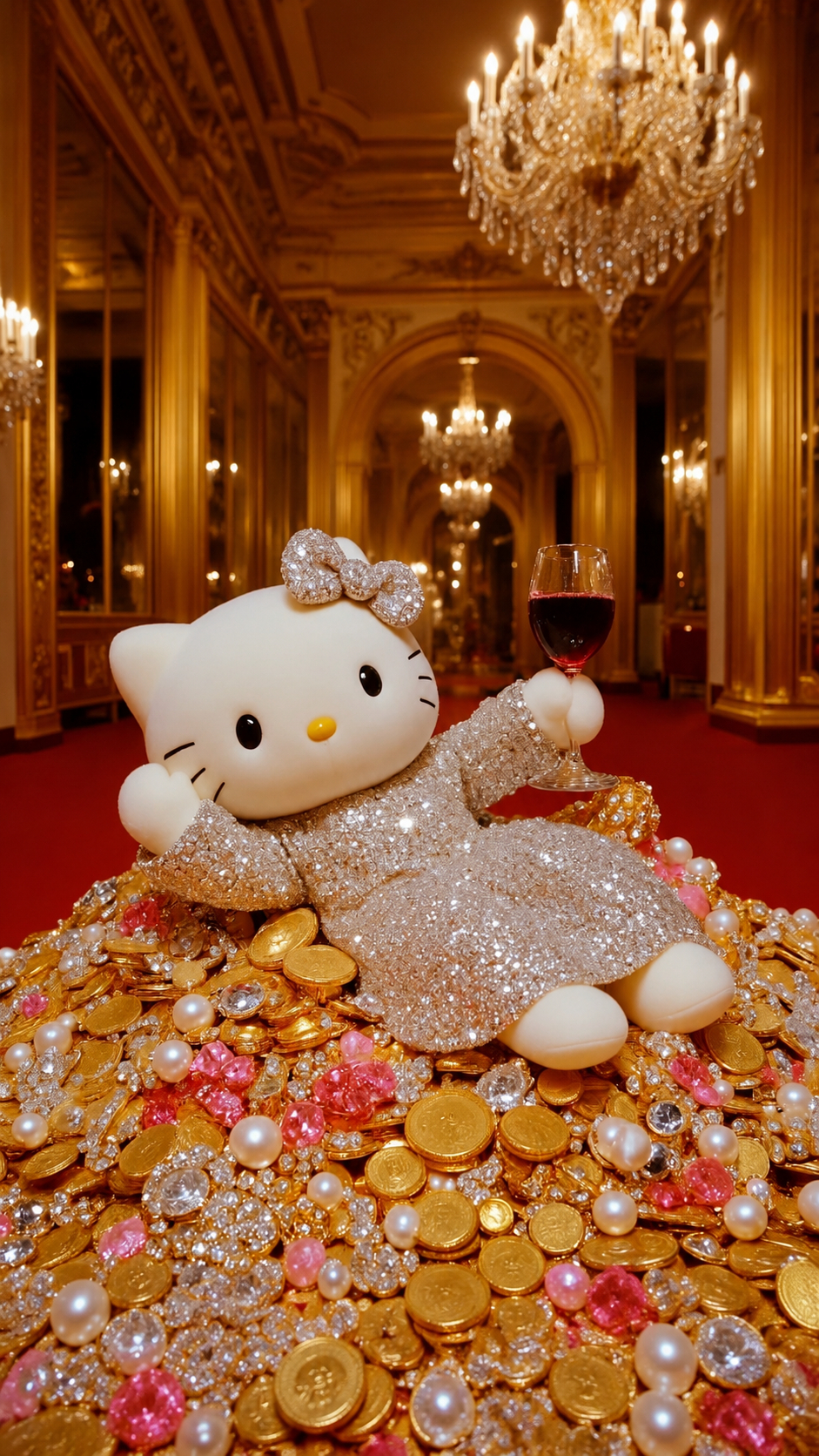 那些消失掉的灵光hellokitty 自取 做成无水印壁纸了 原图是网图正方形 