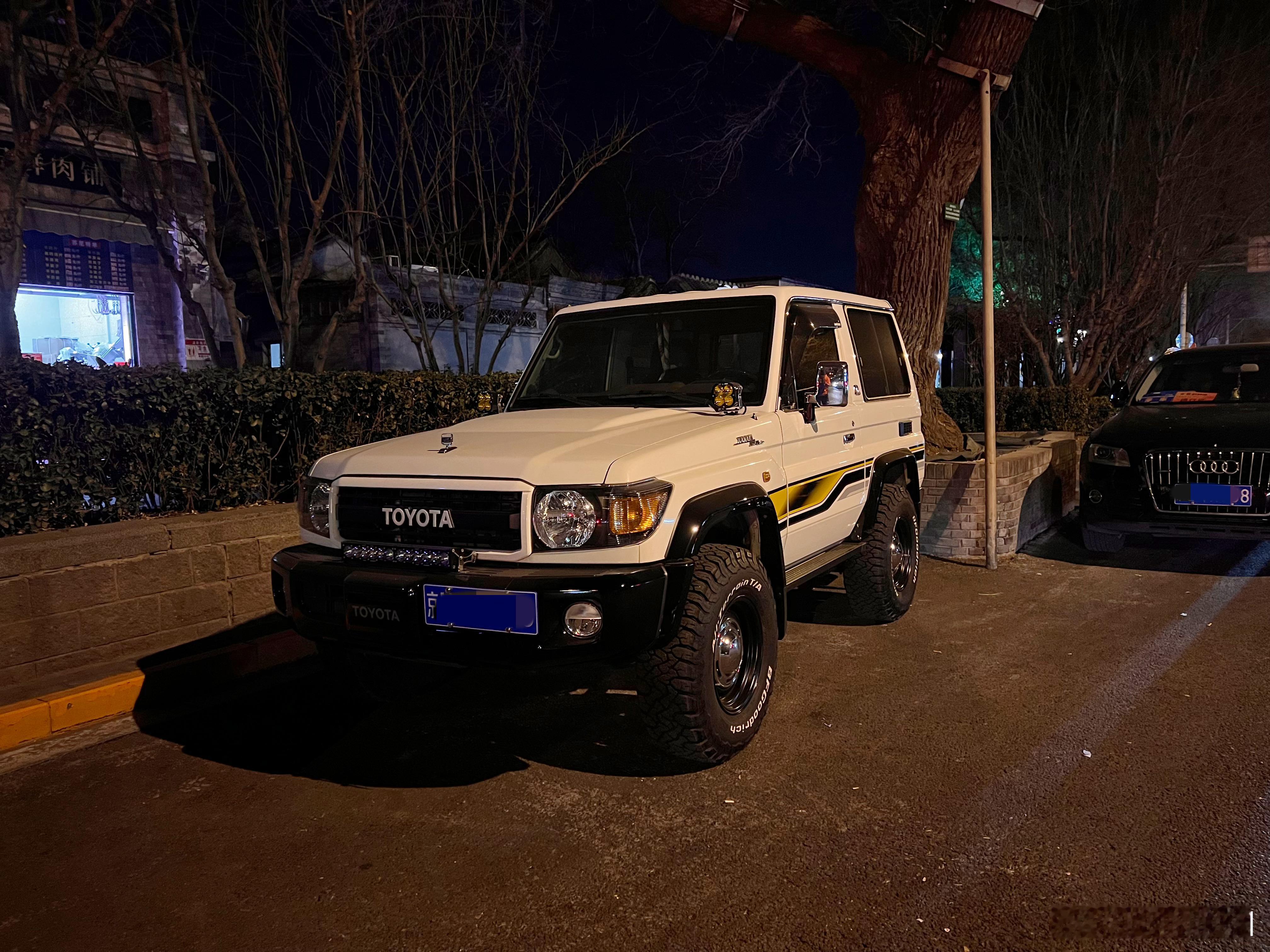 啊！好漂亮的陆地巡洋舰GRJ71！DEAN复古圈配KO3好帅！驾驶员也很帅！妇科