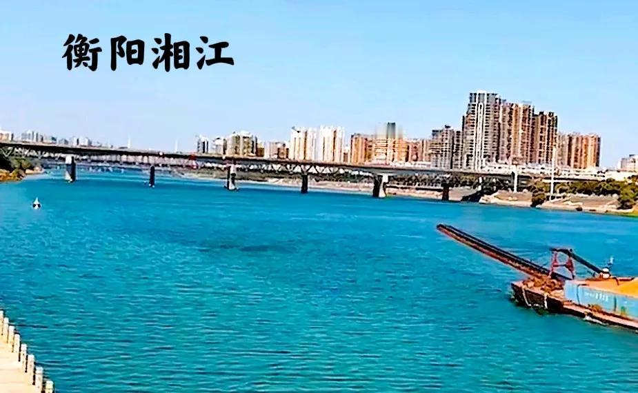 #夏日生活打卡季#看一看衡阳的湘江和江西赣州的赣江，这两座城市各江边上的城建一看