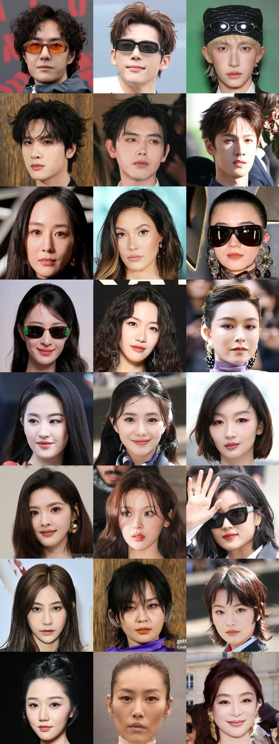 亮相巴黎时装周的中国明星G社怼脸生图刘亦菲、周冬雨、王一博、谷爱凌、宋佳、张钧甯