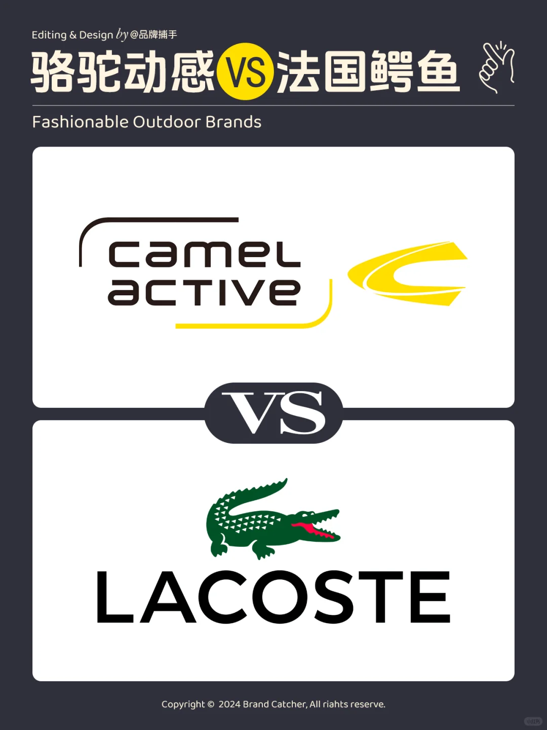 轻户外品牌分析对比｜骆驼动感🆚法国鳄鱼