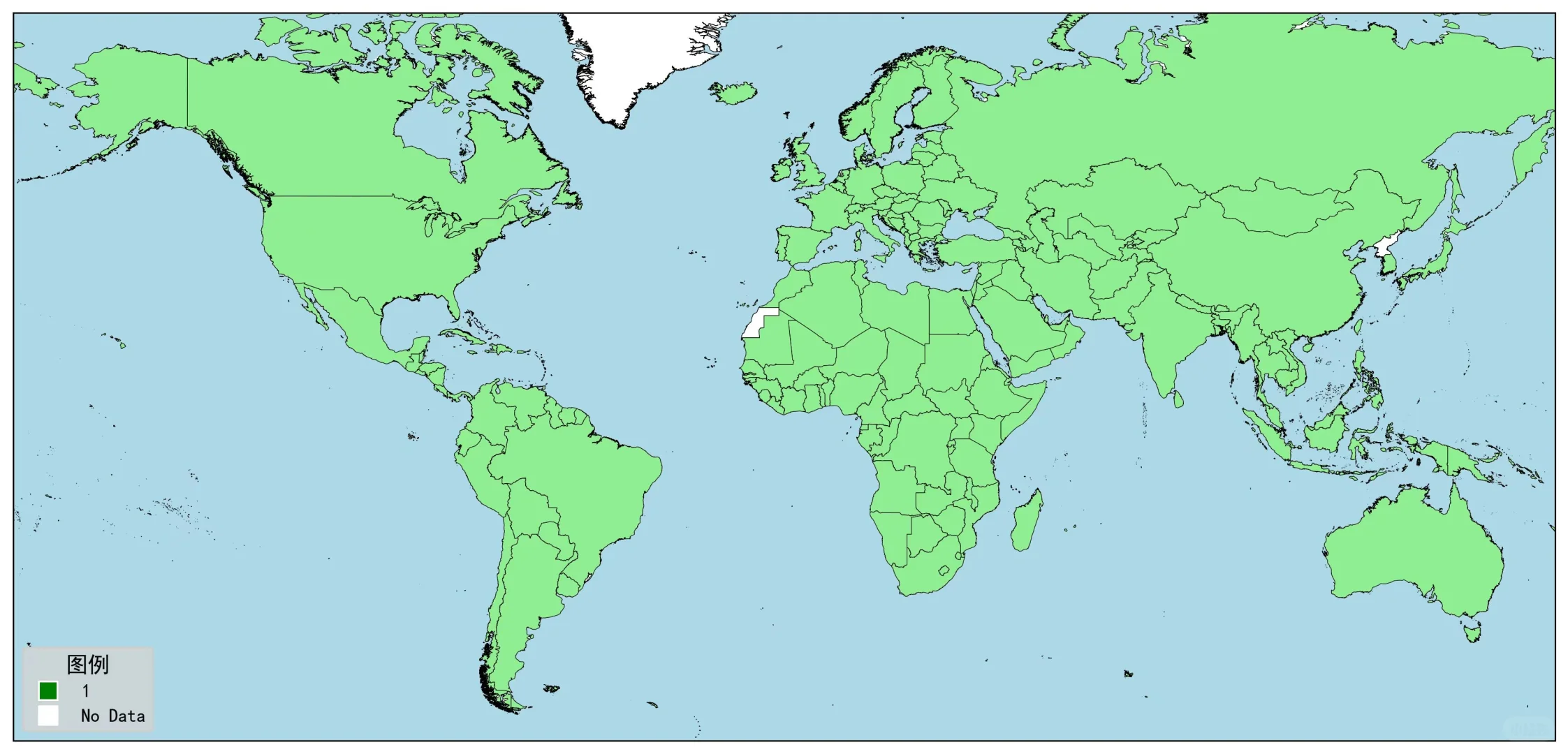 世界各国人均人口数量