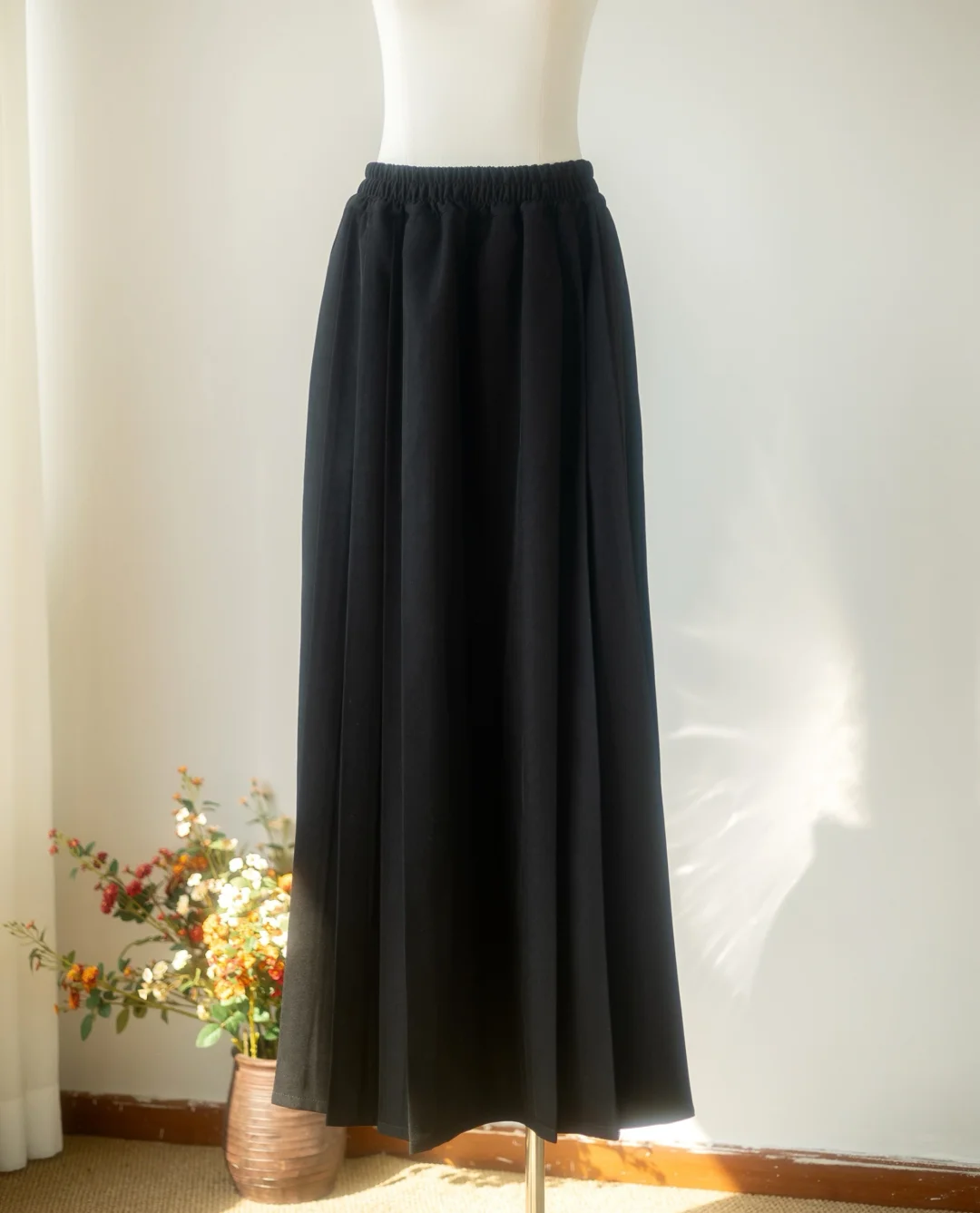 马面元素半裙｜百搭黑色