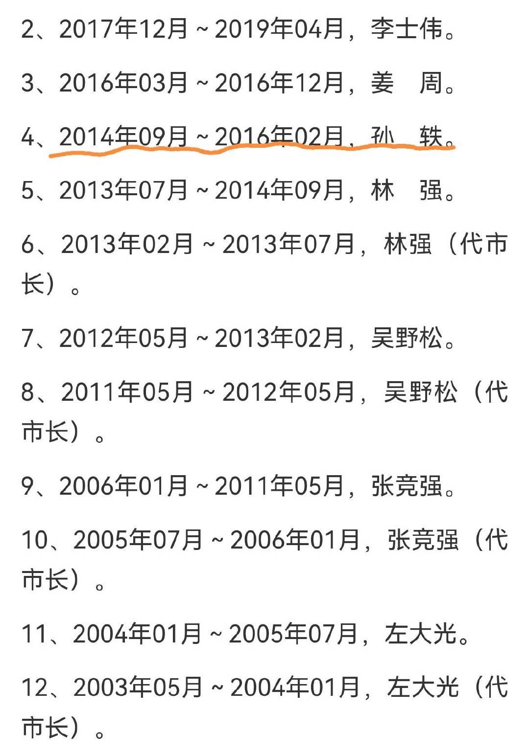 宇宙的尽头是铁岭。从2013年到2019年的8任铁岭市长，7人被抓。 ​​​